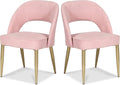 Powder Pink Dining Chair (Set of 2) R334