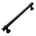25-pk 6-1/4 in. Center Matte Black Cabinet Pull F142571