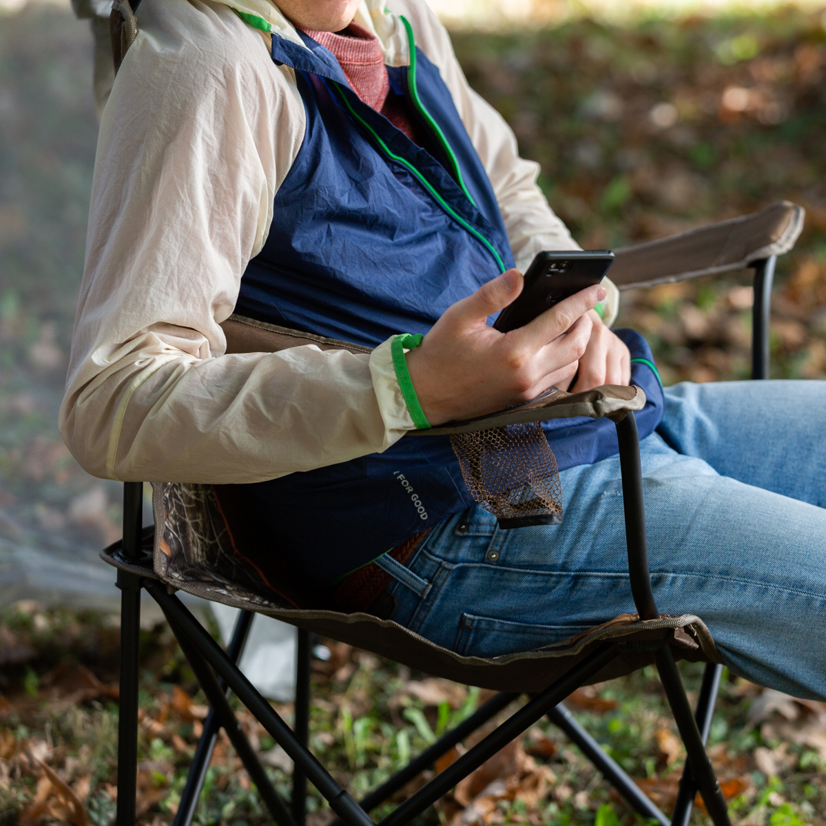 Brown Camping Chair Y701