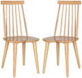 Natural Spindle Side Chair, Set of 2 Q895432
