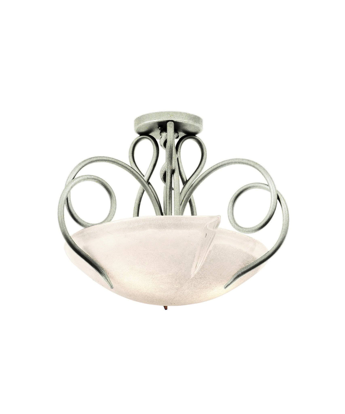 3 Light Semi Flush A966