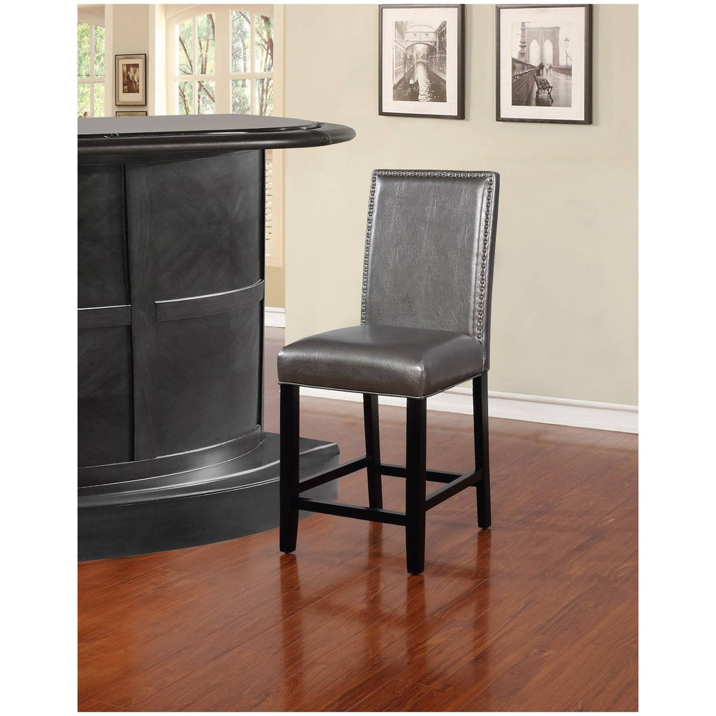 Black Pewter Counter Stool F390494