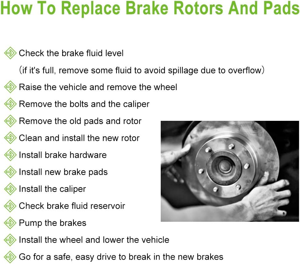 8pcs Ceramic Brake Pads Set I94739