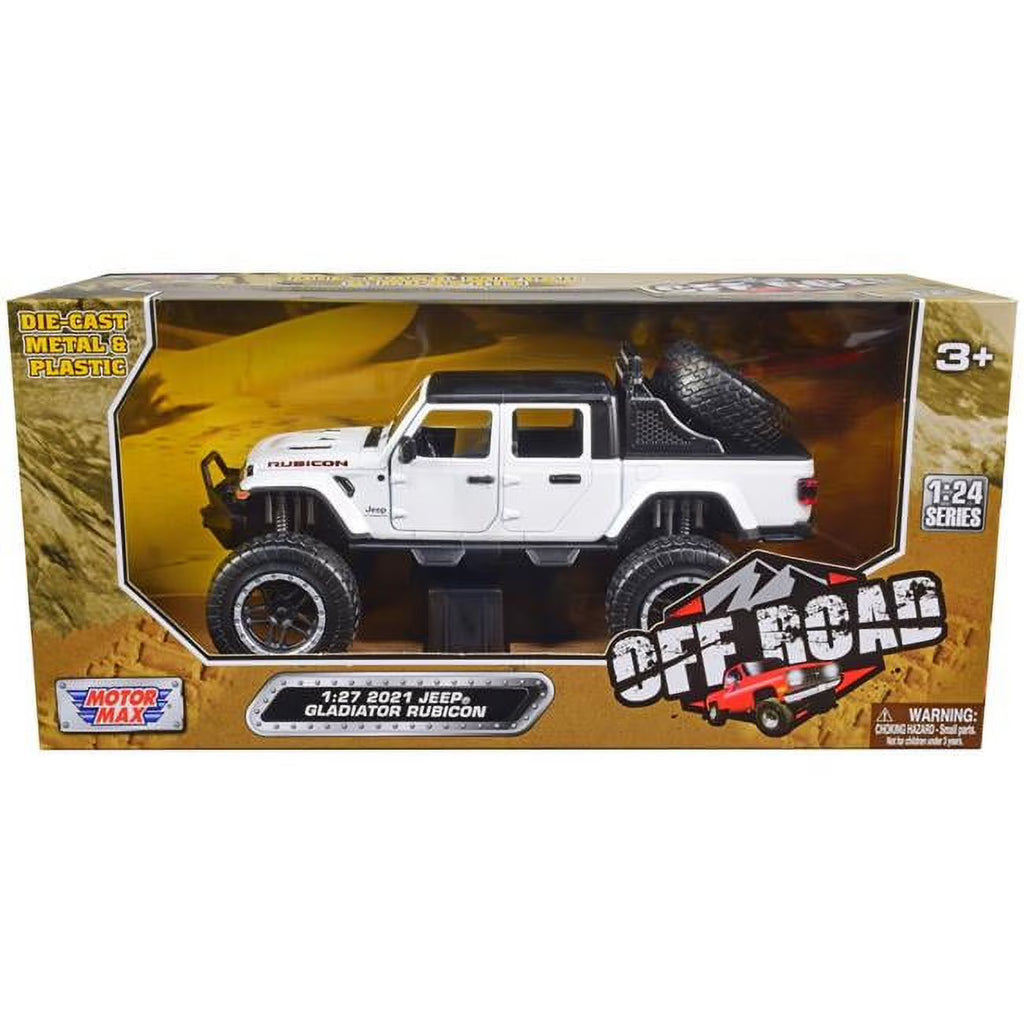 1/27 White Diecast Model Car B404