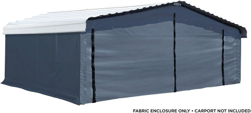 20 x 20 ft. Fabric Carport Enclosure Kit Y16196