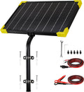 10 Watt 12V Waterproof Solar Battery Trickle Charger with Mount Bracket E7762