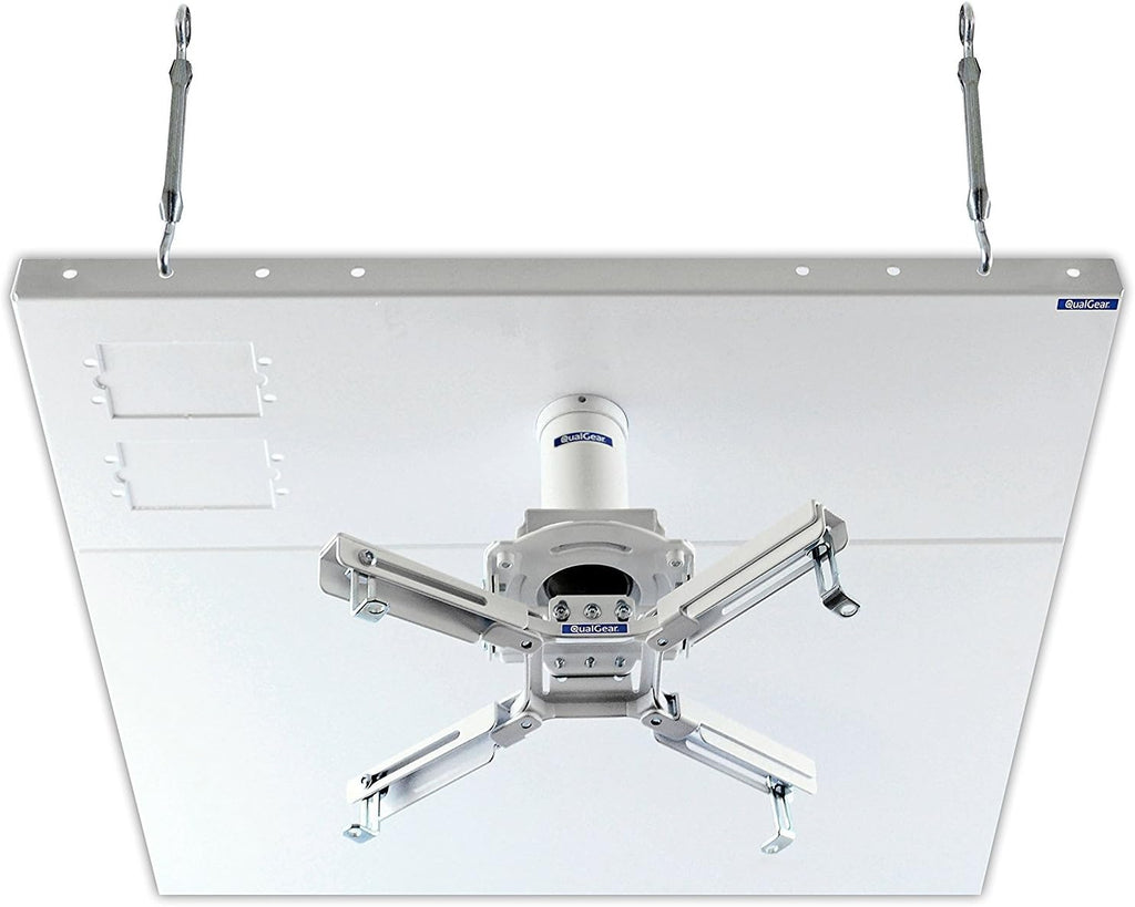 White Pack of 2 Projector Mount Kit Ceiling Adapter Q42509
