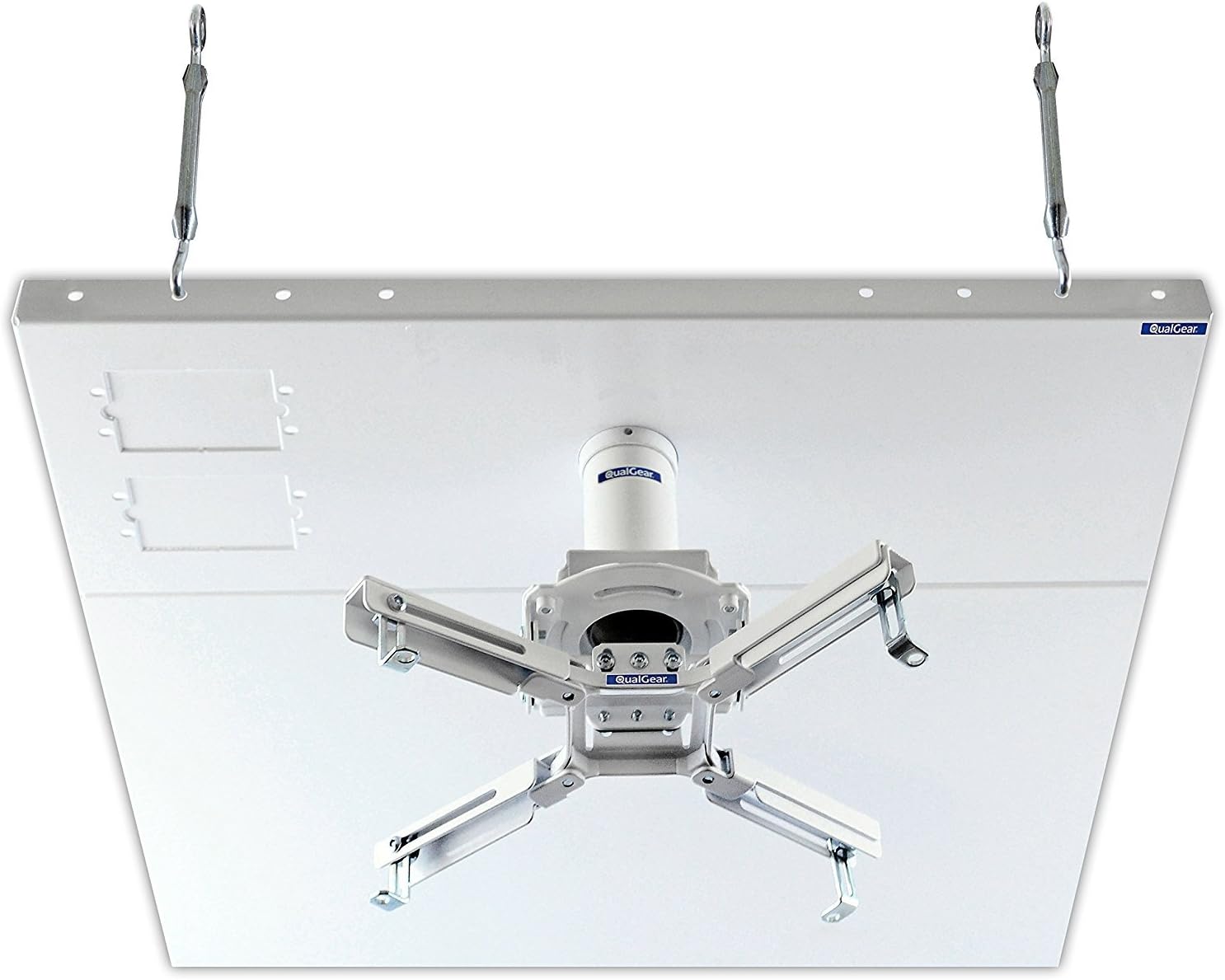 White Pack of 2 Projector Mount Kit Ceiling Adapter Q42509