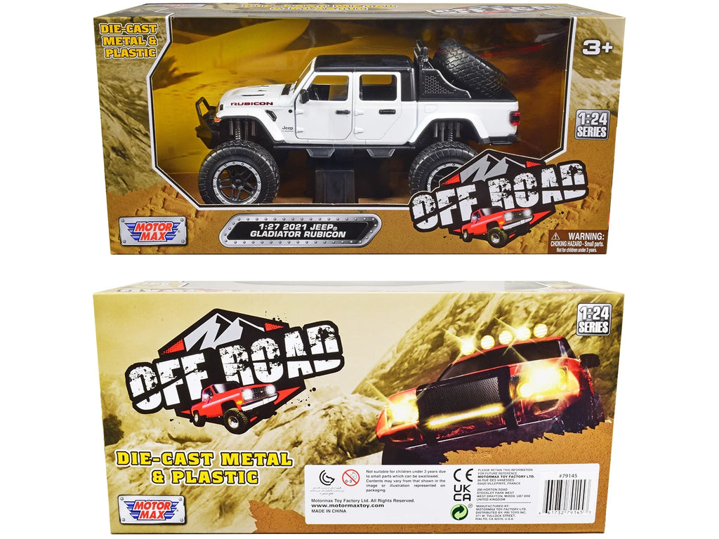 1/27 White Diecast Model Car B404