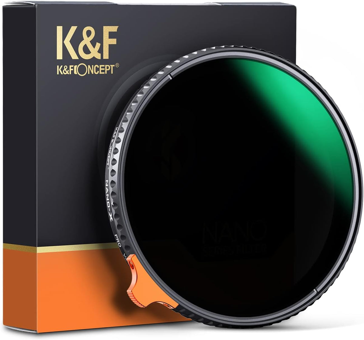 82mm Variable ND Filter ND2-ND400 with Optical Glass Leather Case Y7946