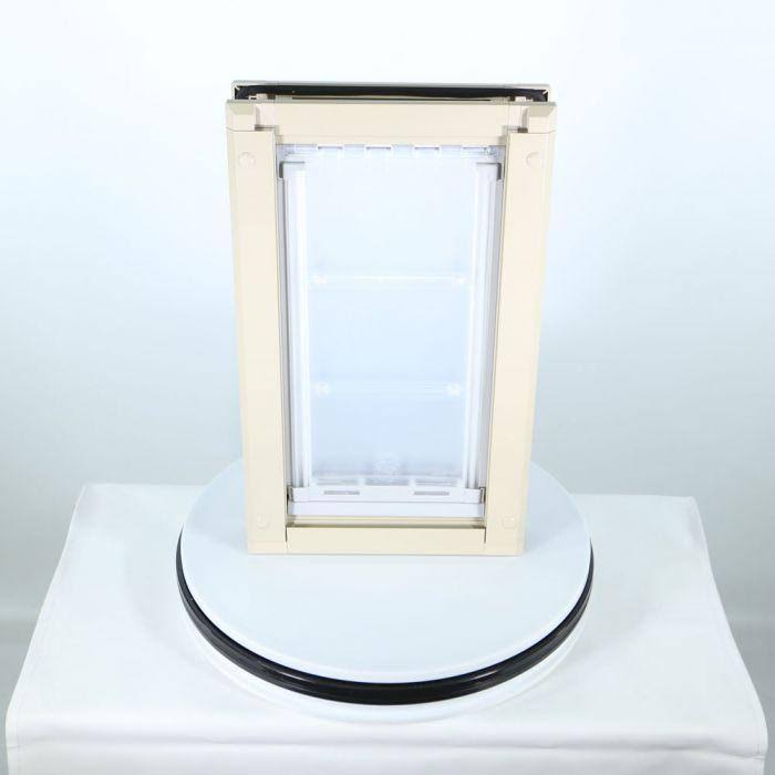 Tan Double Flap Pet Door R304325