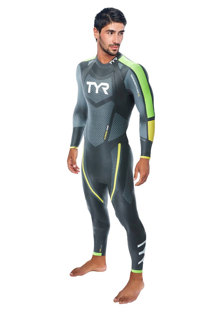 Black/Green/Yellow Wetsuit U994190