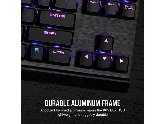 K65 Lux RGB Keyboard, M55 RGB Pro Mouse & Gaming Mouse Pad Q44406