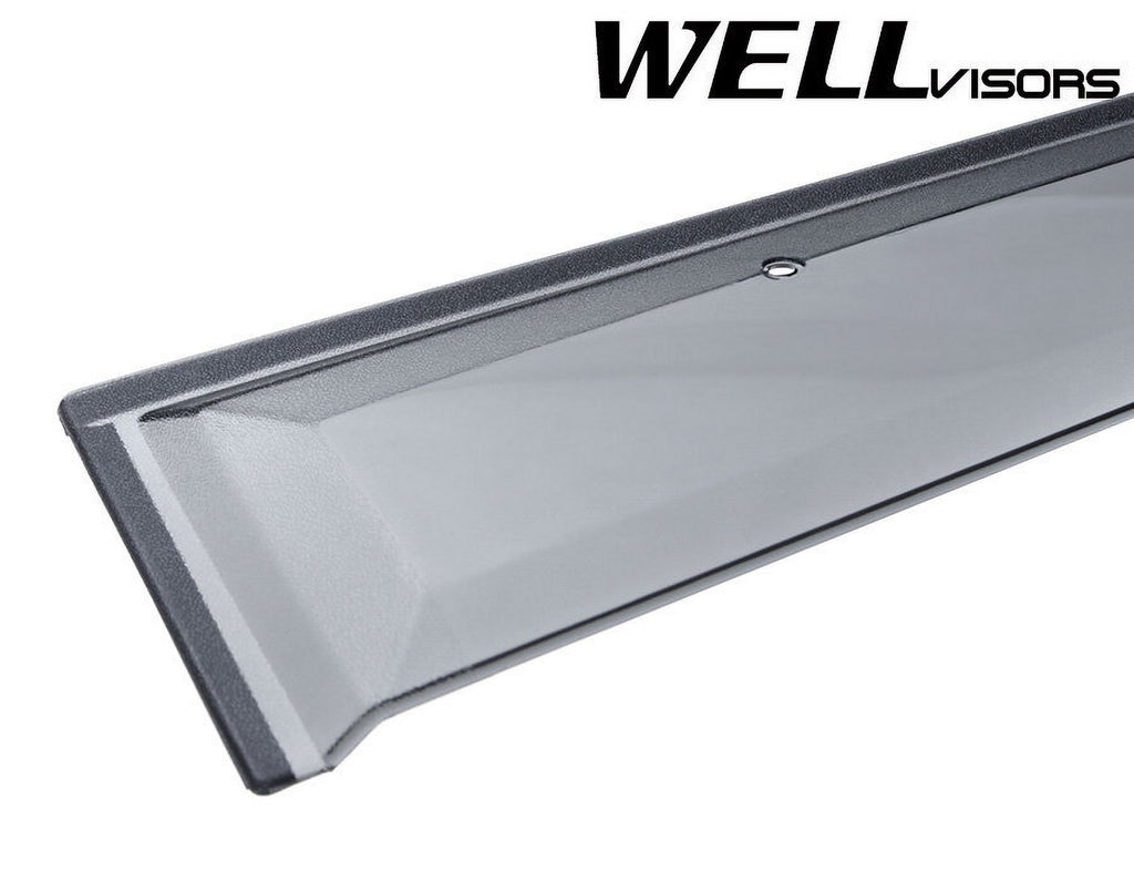 Side Window Visors Rain Guards for Jeep Wrangler JK 2 Door H87993
