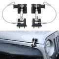 Aluminum Locking Hood Latch Kit for Jeep Wrangler JK H693