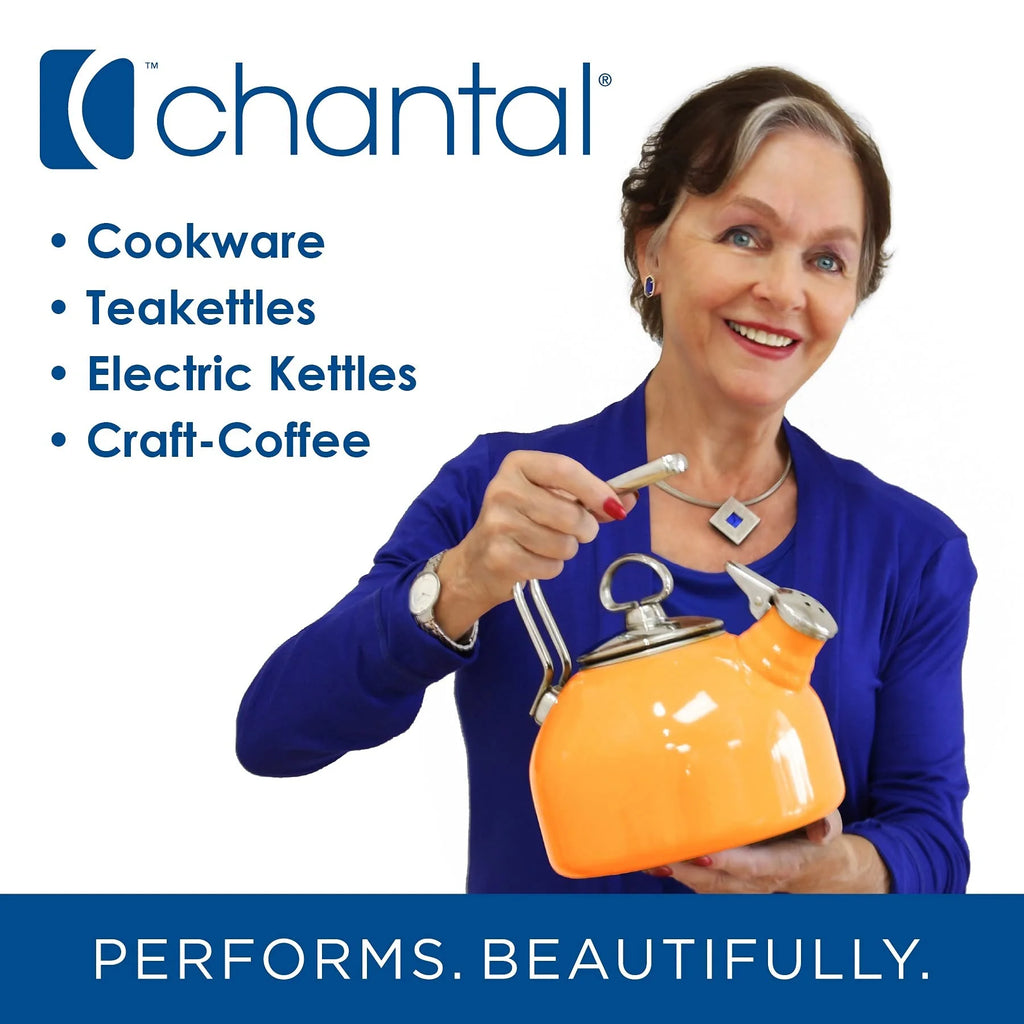 Fog Gray Enamel-On-Steel Teakettle M51464