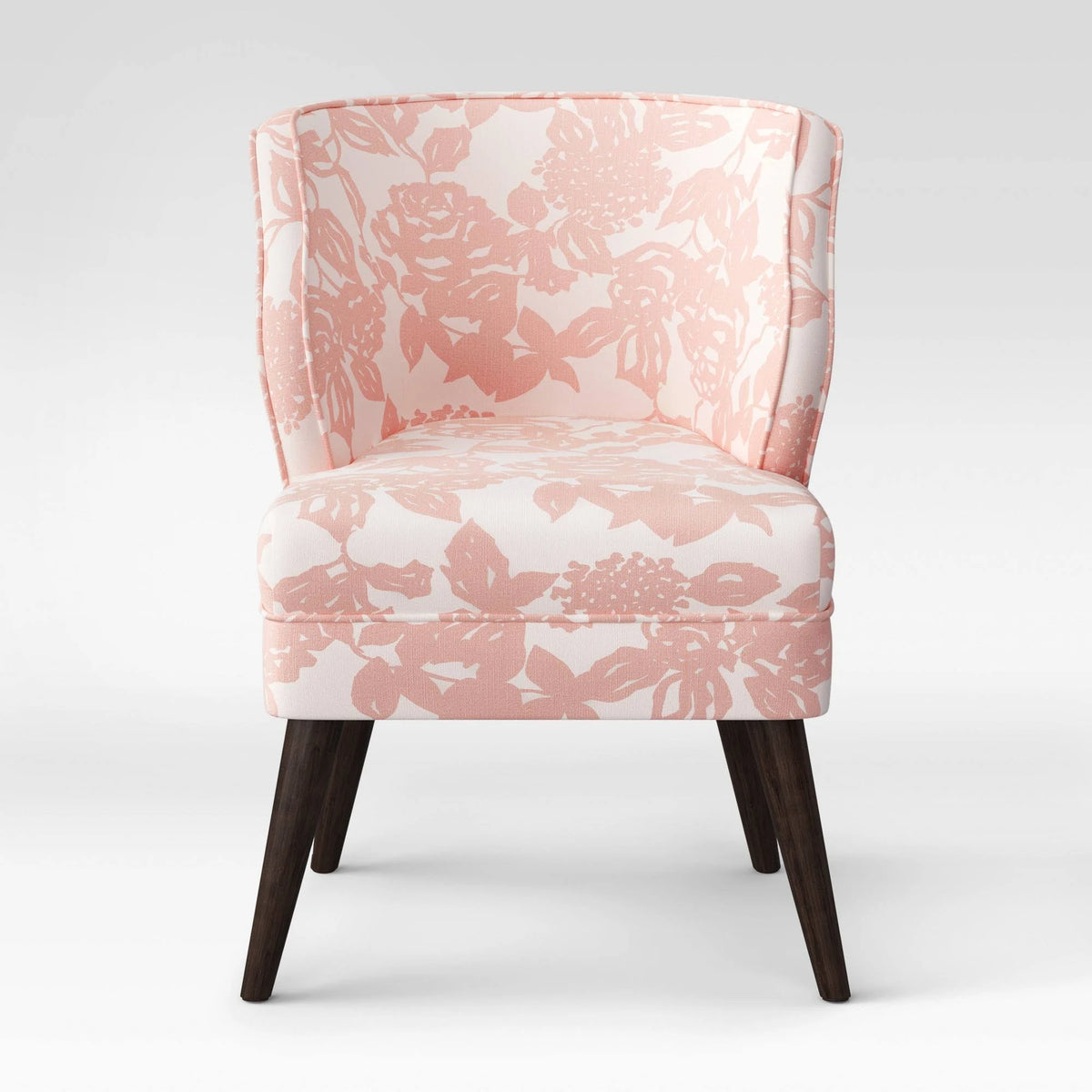 Pink Rose Mid Century Armchair Z216