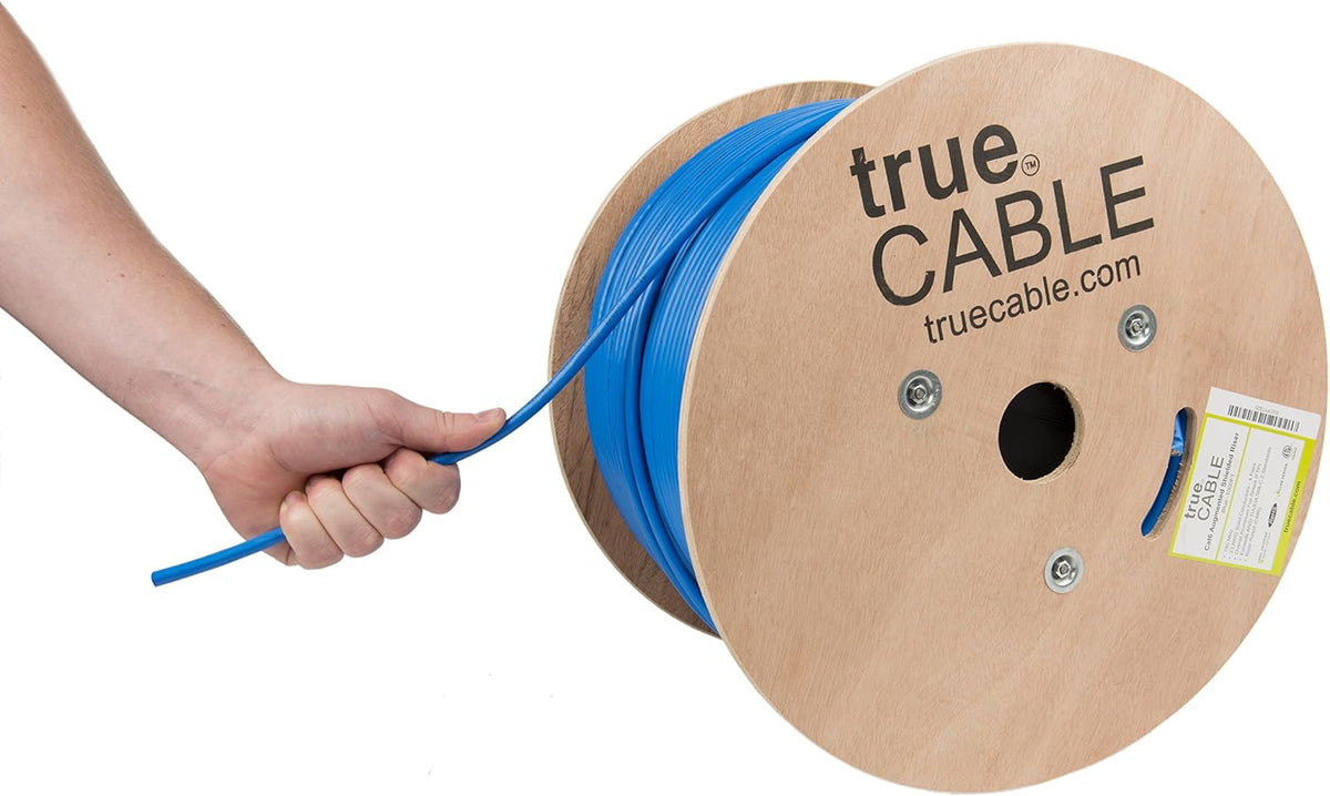 1000ft Green 23AWG Solid Bare Copper Bulk Ethernet Cable A159260