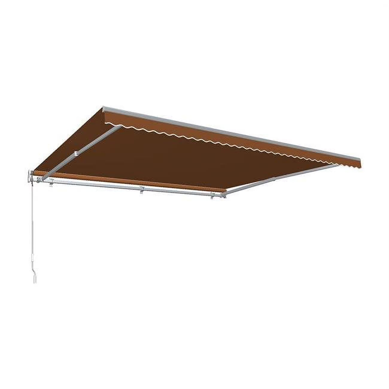 Terra Cotta Manual Retractable Awning X63678