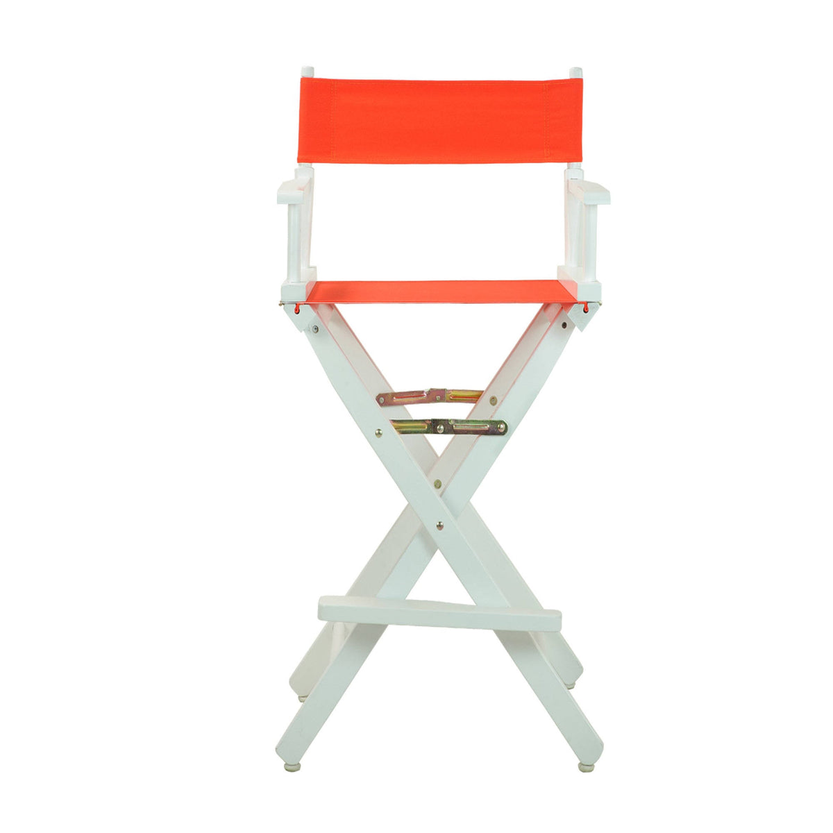 White Frame Gray Canvas Director's Chair G8038