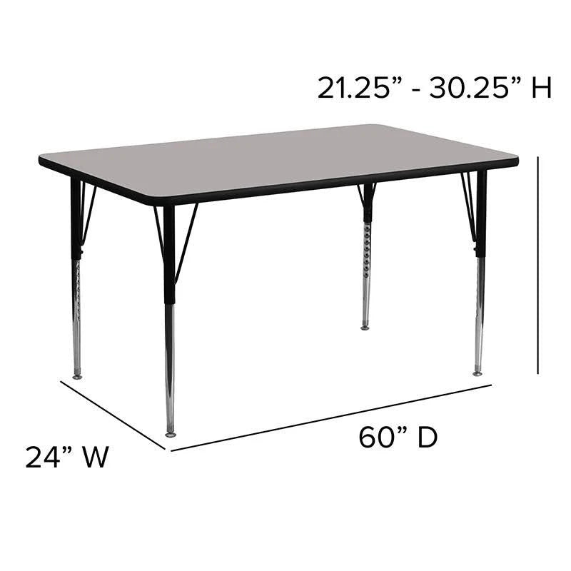 Yellow Rectangular Activity Table I875068
