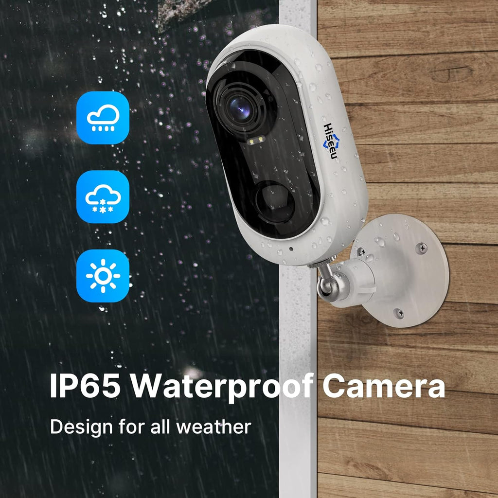 Wi-Fi Camera Outdoor Waterproof 2-Way Audio F86903