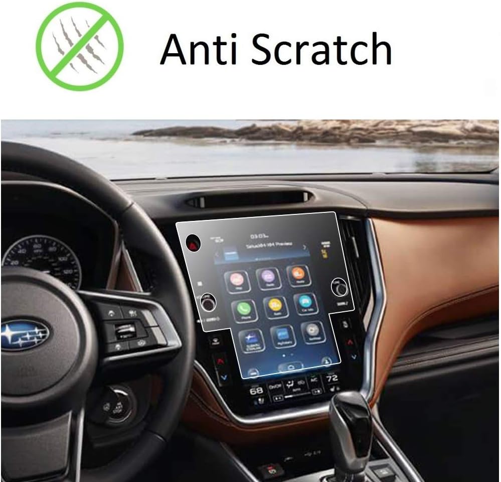 Anti Glare Tempered Glass Screen Protector for Subaru Legacy 11.6 Inch, Pack of 2 H646742