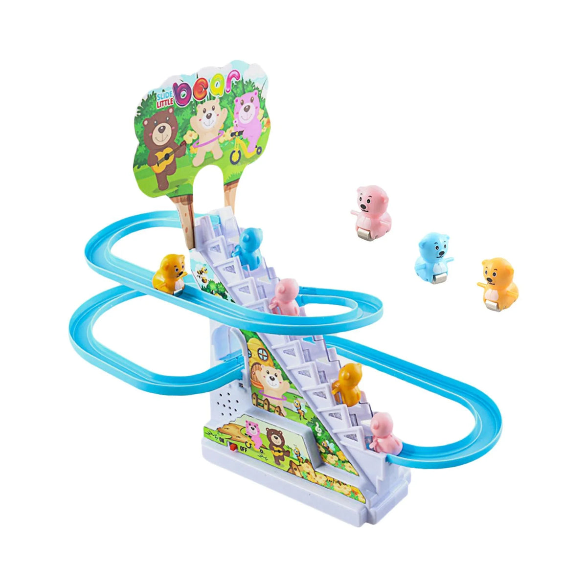 Roller Coaster Toy with 9 Bears K949029