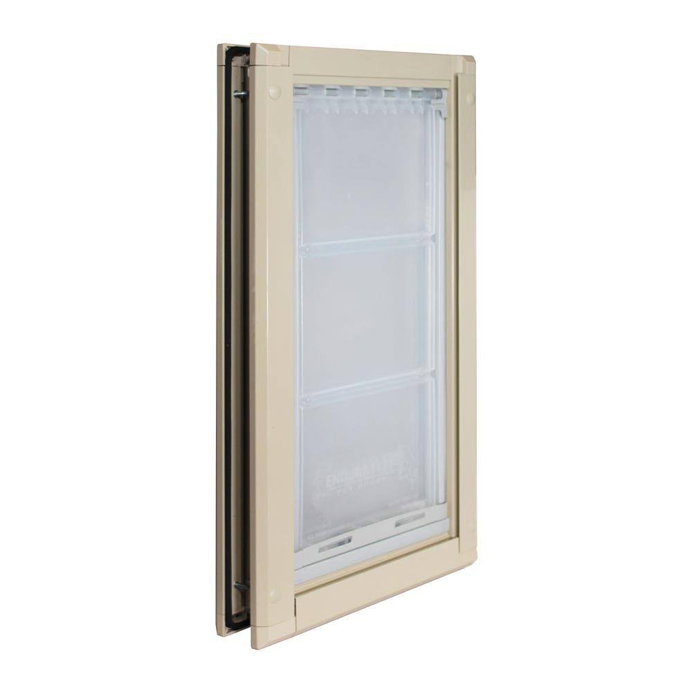 Tan Double Flap Pet Door R304325