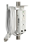 Medical Power Strip Mounting Clamp Drip Shield Cord Management P7141