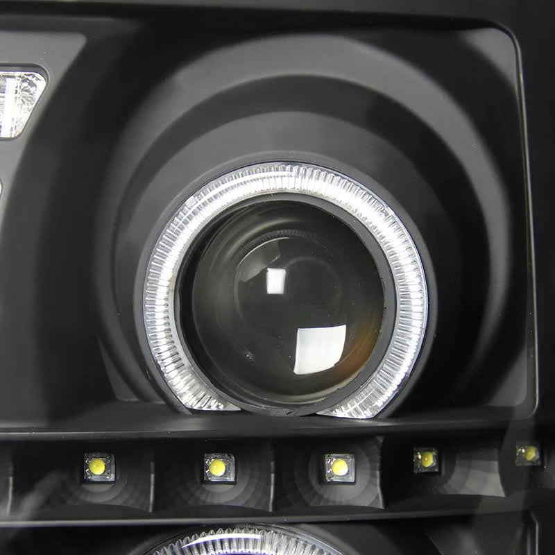 Black Halo Projector Headlights G7188