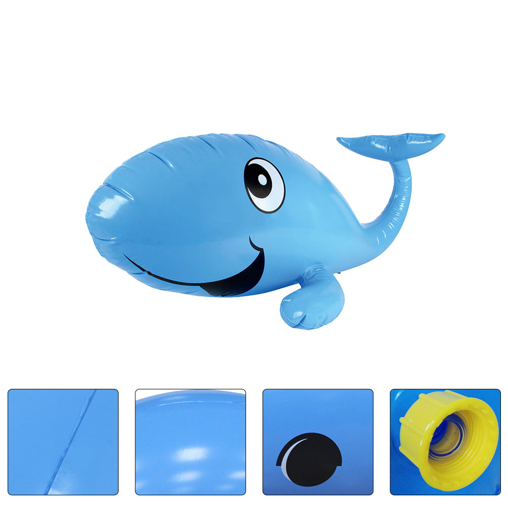 Inflatable Dolphin Water Spraying Pad T771
