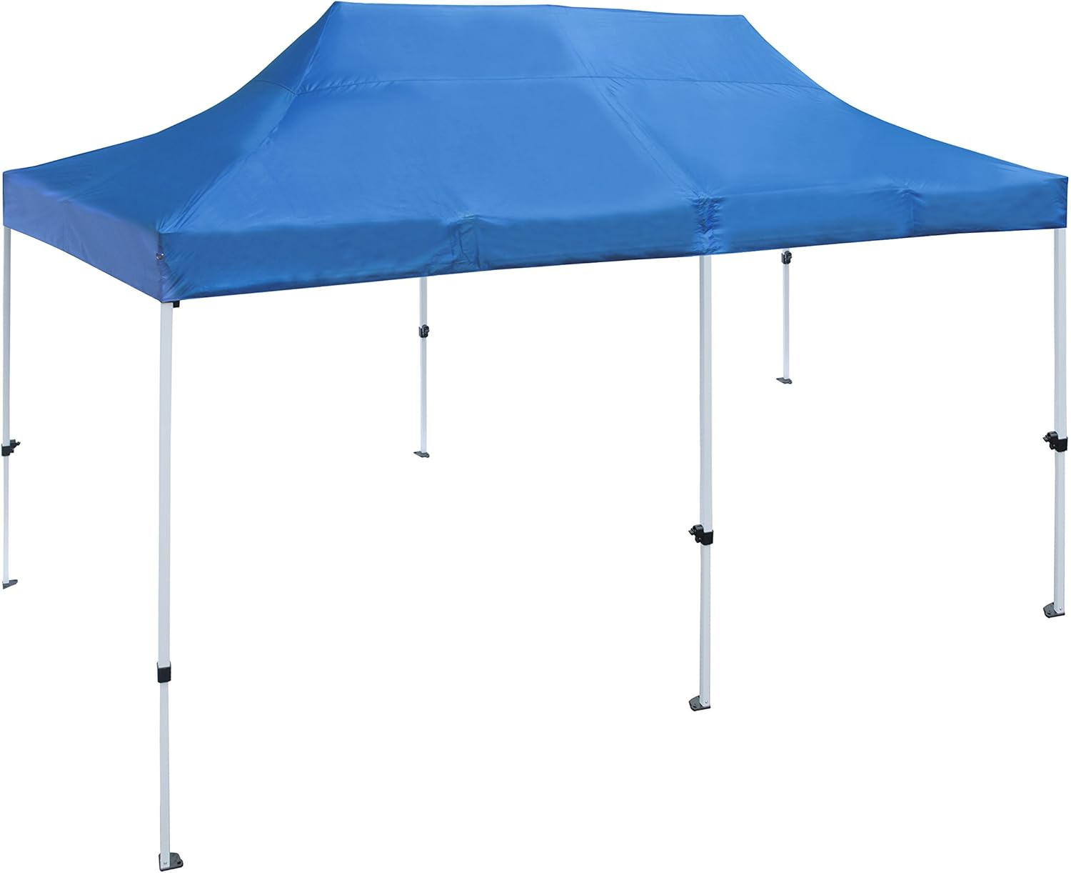Green Polyester Pop Up Canopy Tent 10x20 Ft E861