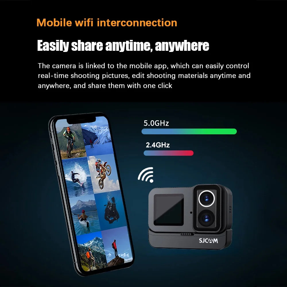 4k 2.0in Dual Screen Waterproof Action Camera Z534