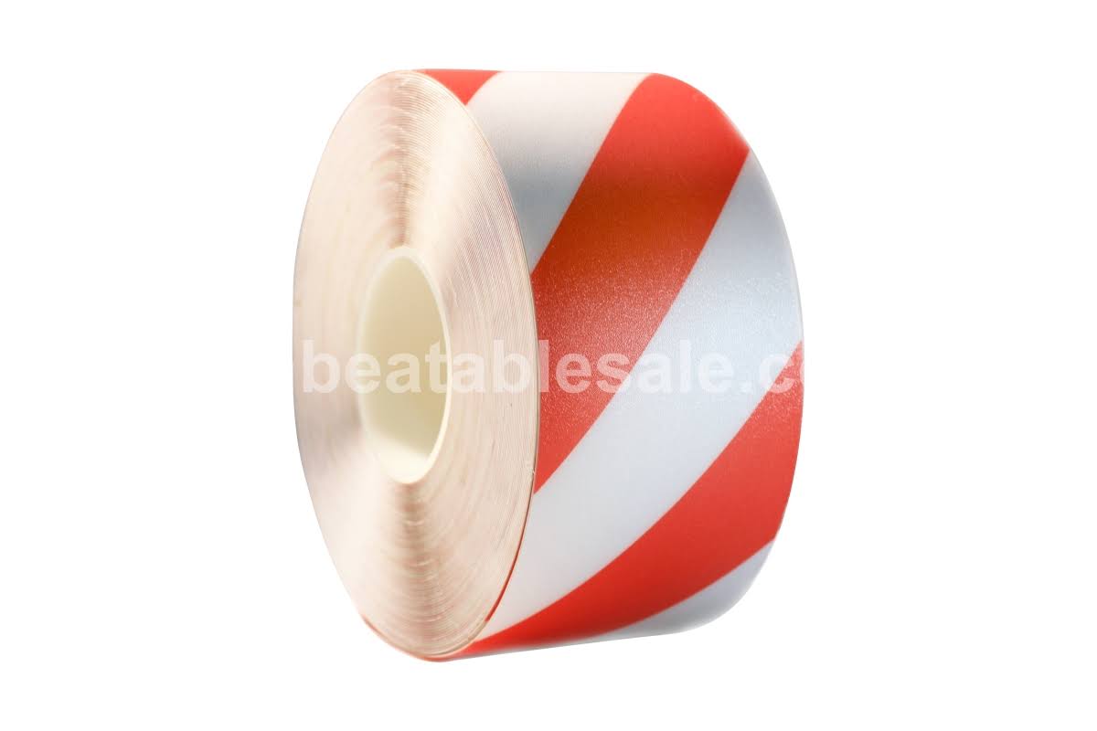 Red & White Floor Marking Tape T38661