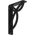 Wrought Iron Bracket Antiqued Pale Gold D1167