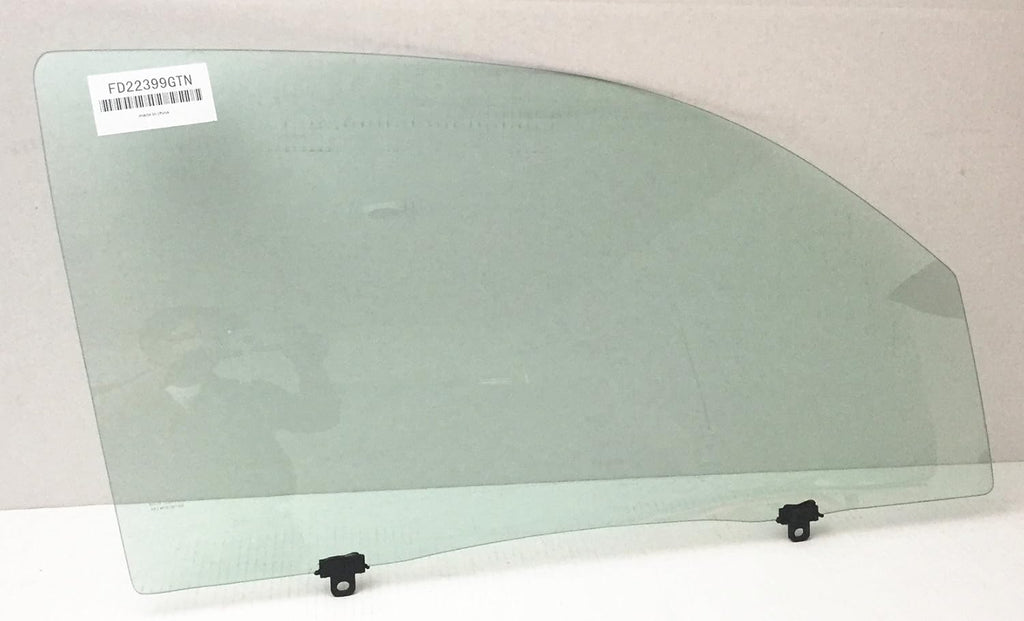 Passenger Side Door Window Glass Compatible with Toyota Tacoma Pickup 2 Door Standard Cab 2005-2014 Models Pack of 2 I689