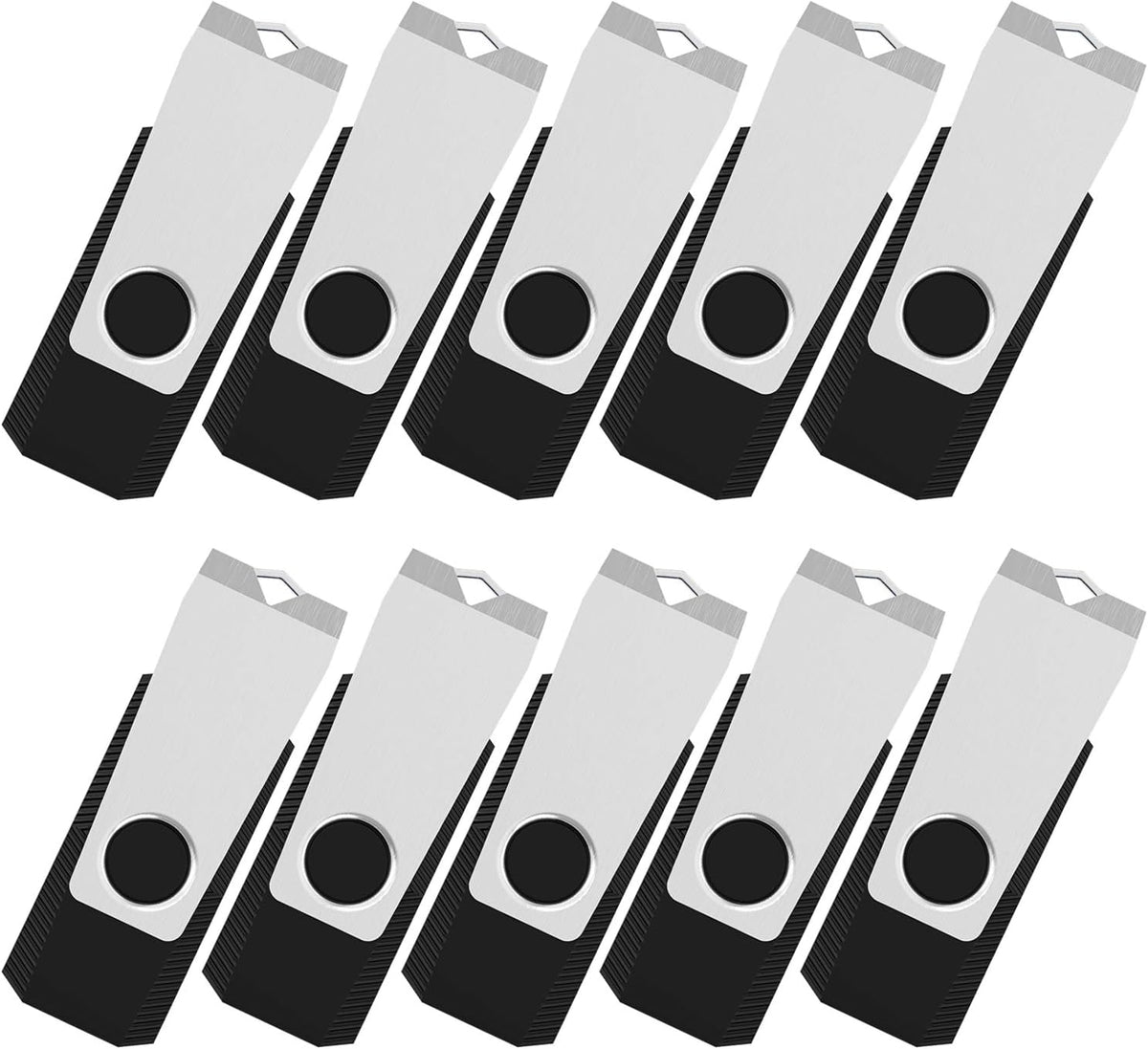 10 Pack 32GB USB 3.0 Flash Drives, Black F986