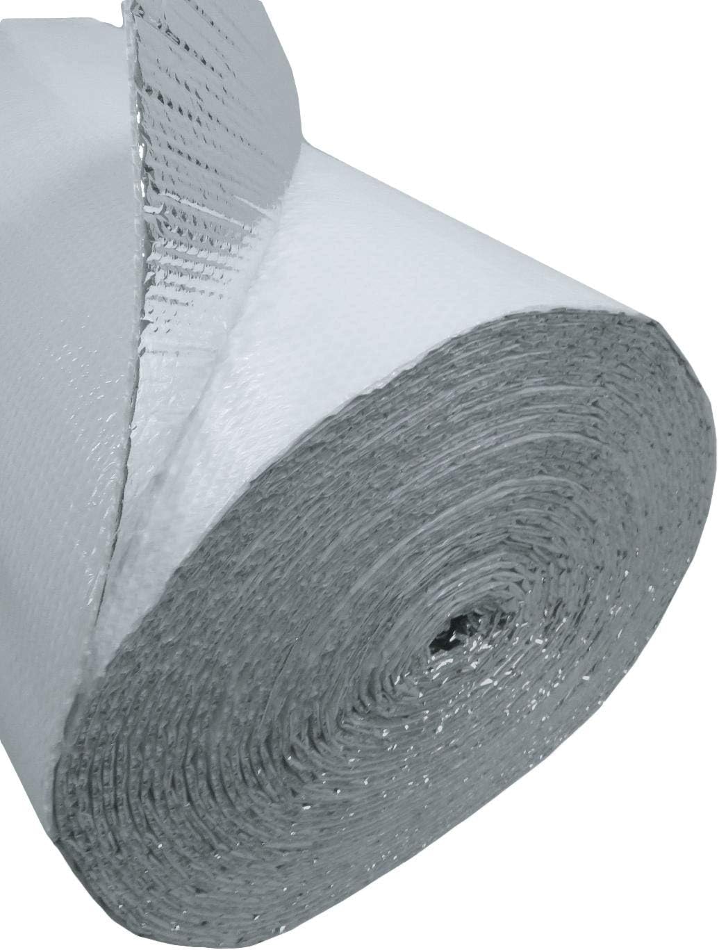 24" x 100' White Double Bubble Reflective Foil Insulation R8 M3098