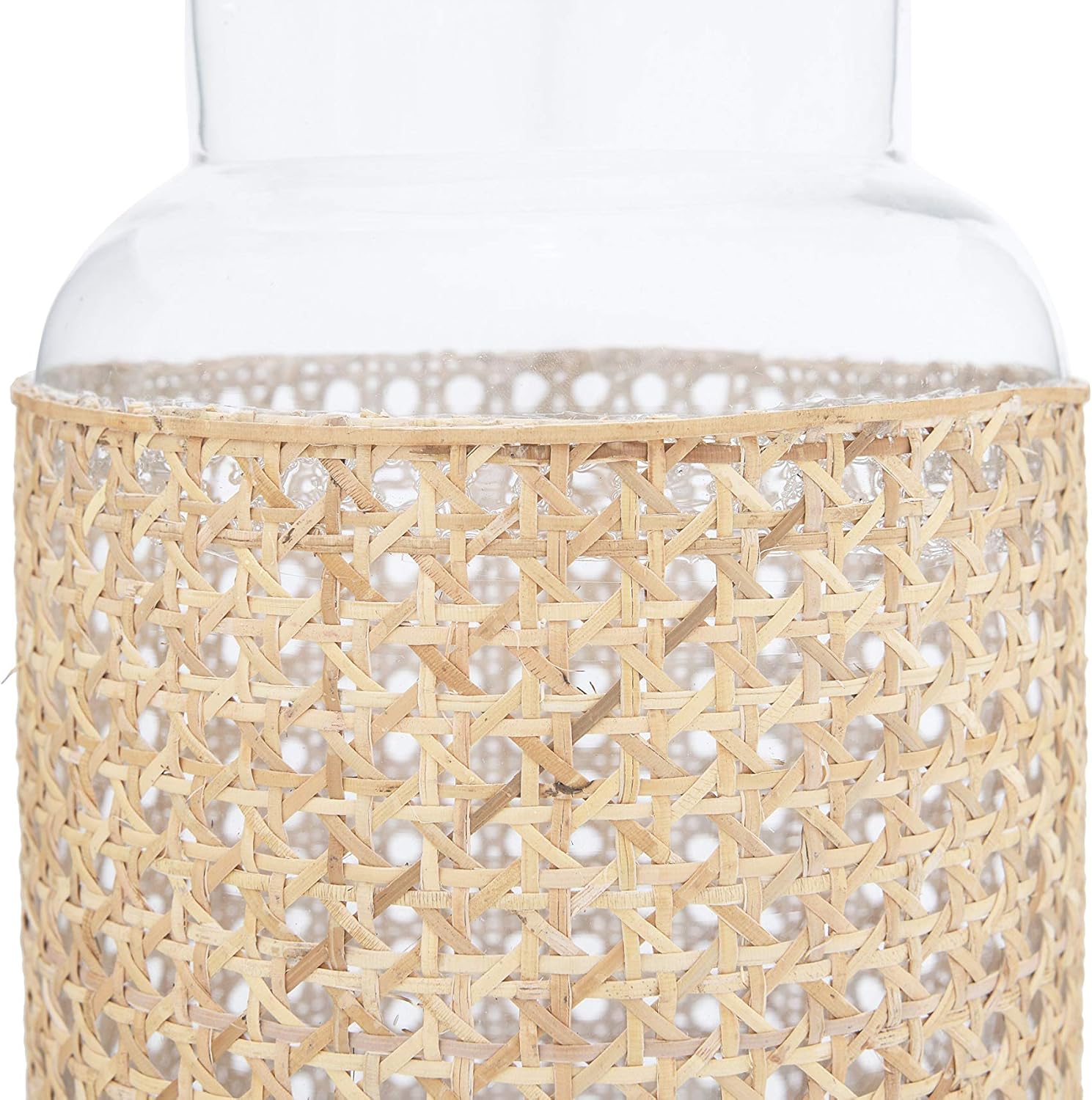 Beige Glass Decorative Vase E5259