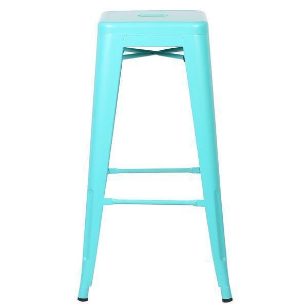 Black Bar Stool Set of 4 L687010