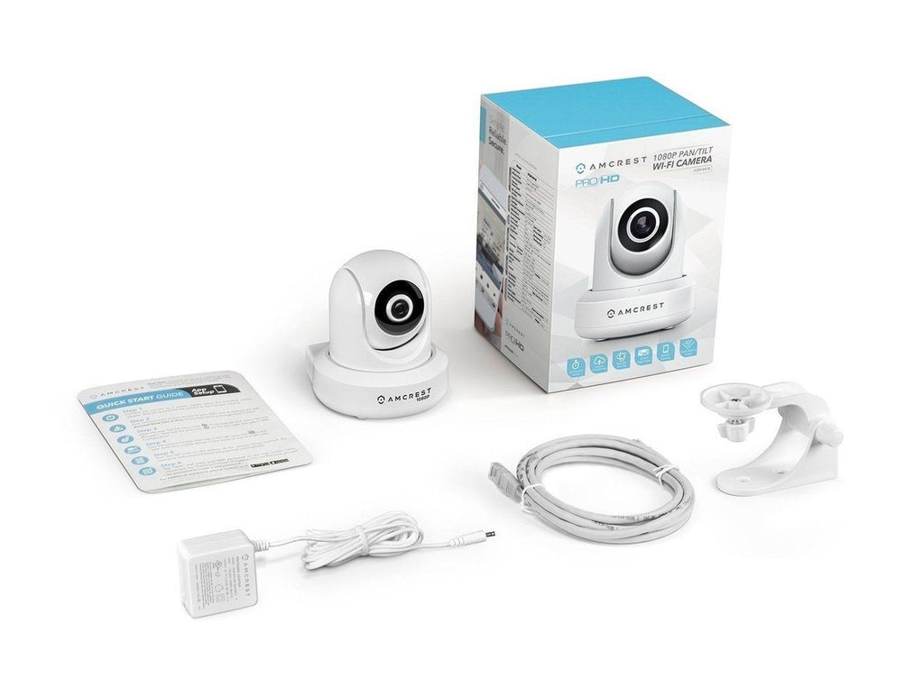 2-Pack 1080p WiFi IP Security Camera Pan/Tilt B93974
