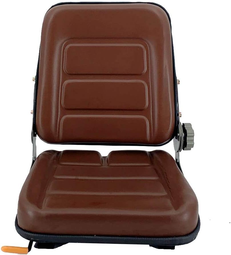 PVC Forklift Seat with 140° Adjustable Back B47198
