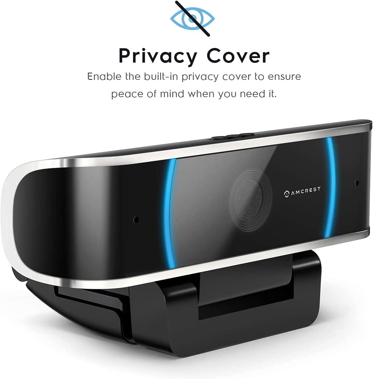 5-Megapixel USB Webcam with Microphone and Wide Angle Lens N13067
