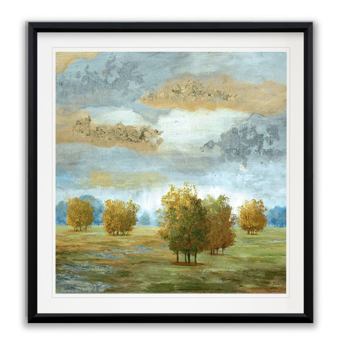 Framed Giclee Print 28x28 D99348