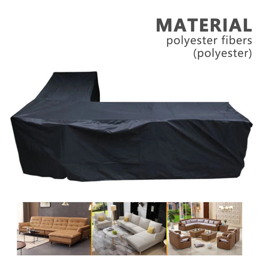 Patio Waterproof Outdoor Furniture Sofa Protector With Storage Bag N224