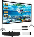 120 Inch 16:9 4K HD Projector Screen with Stand B2819