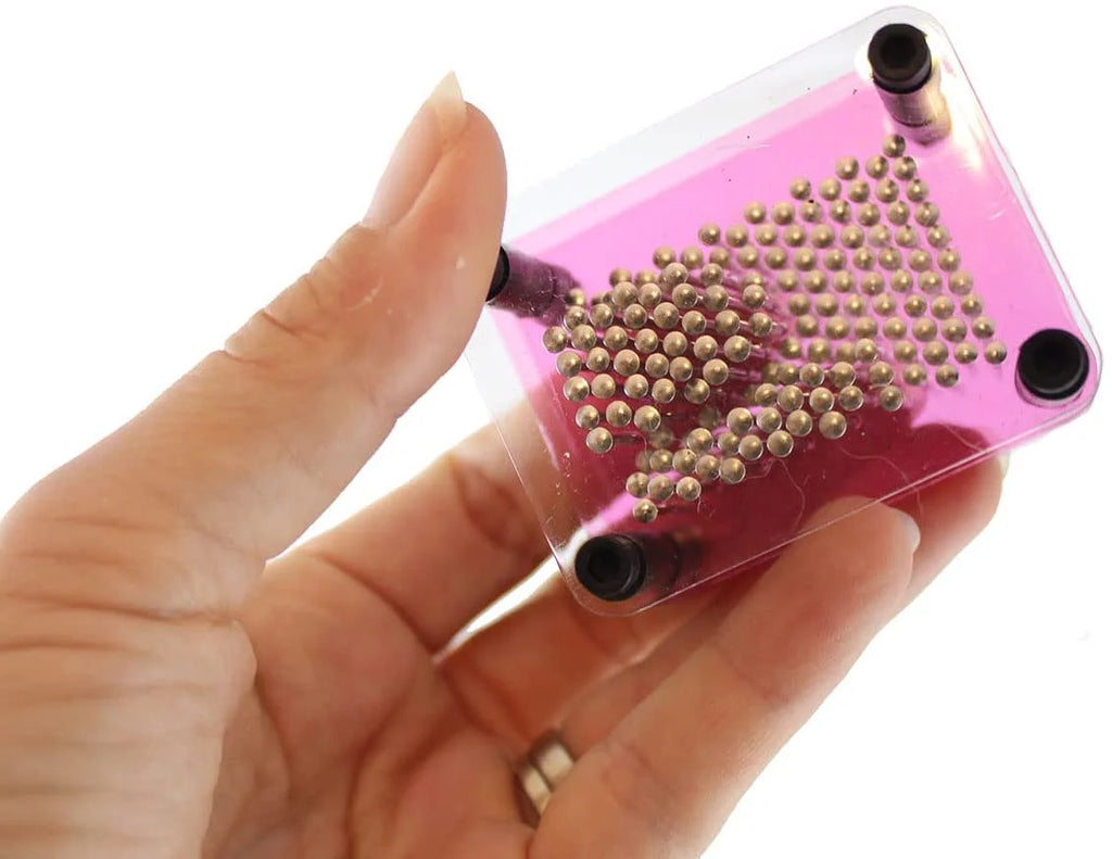Metal Rectangle Shape Pin Art Toy N425