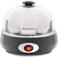 Charcoal Grey 7 Egg Capacity Electric Egg Cooker B9599