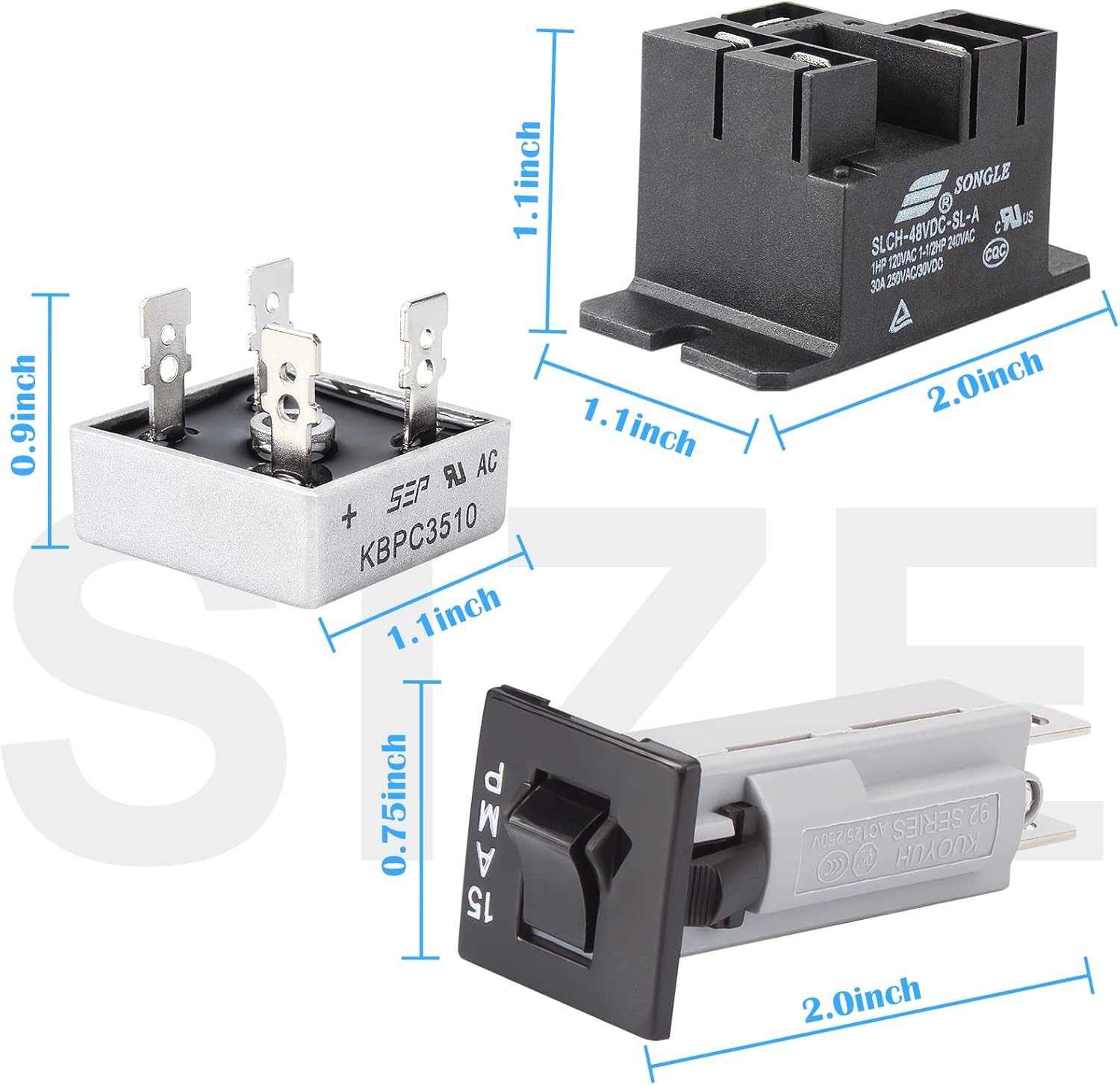 48V Battery Charger Repair Kit Z8911